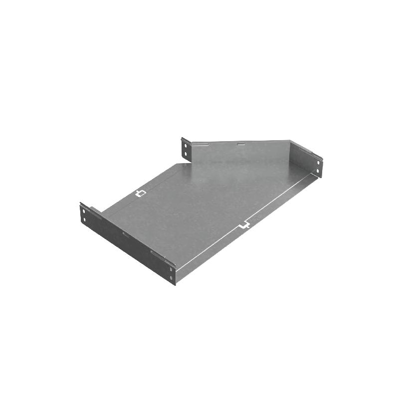 Переходник для лотка левый 80х400-600 сталь 1.0мм "ПЛЮС" PDplus80-400-600-L HD КМ PL1663