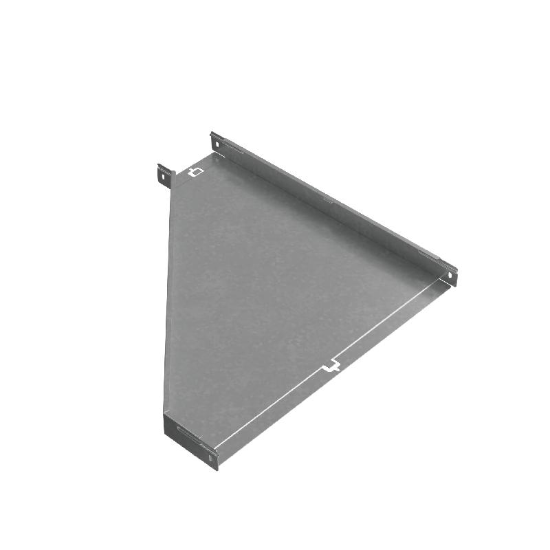 Переходник для лотка правый 50х150-600 сталь 1.0мм "ПЛЮС" PDplus50-150-600-R HD КМ PL1565