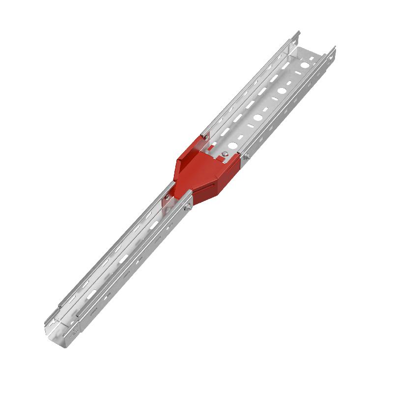 Переходник для лотка центральный 50х50-100 сталь 1.0мм "ПЛЮС" PDplus50-50-100-C КМ PL0759