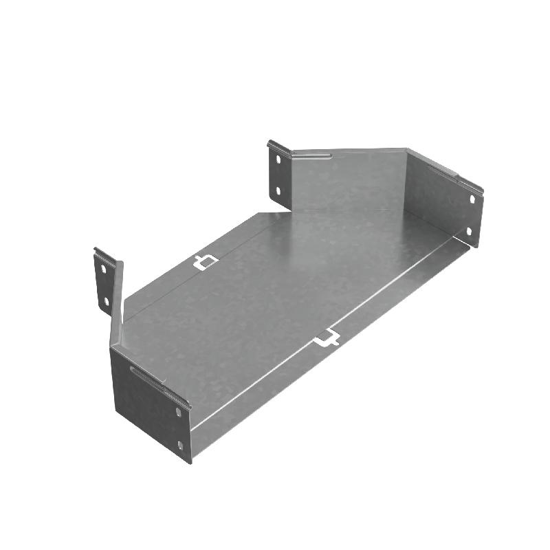 Переходник для лотка центральный 100х300-500 сталь 1.0мм "ПЛЮС" PDplus100-300-500-C HD КМ PL1749