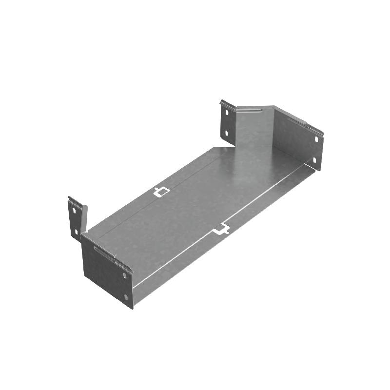 Переходник для лотка центральный 100х400-500 сталь 1.0мм "ПЛЮС" PDplus100-400-500-C HD КМ PL1751