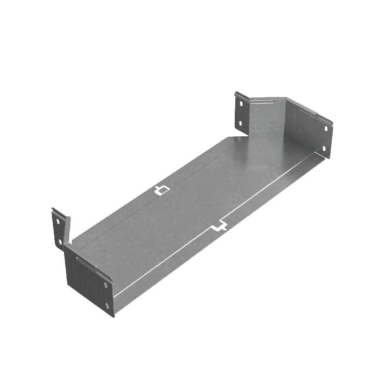 Переходник для лотка центральный 100х500-600 сталь 1.0мм "ПЛЮС" PDplus100-500-600-C HD КМ PL1753