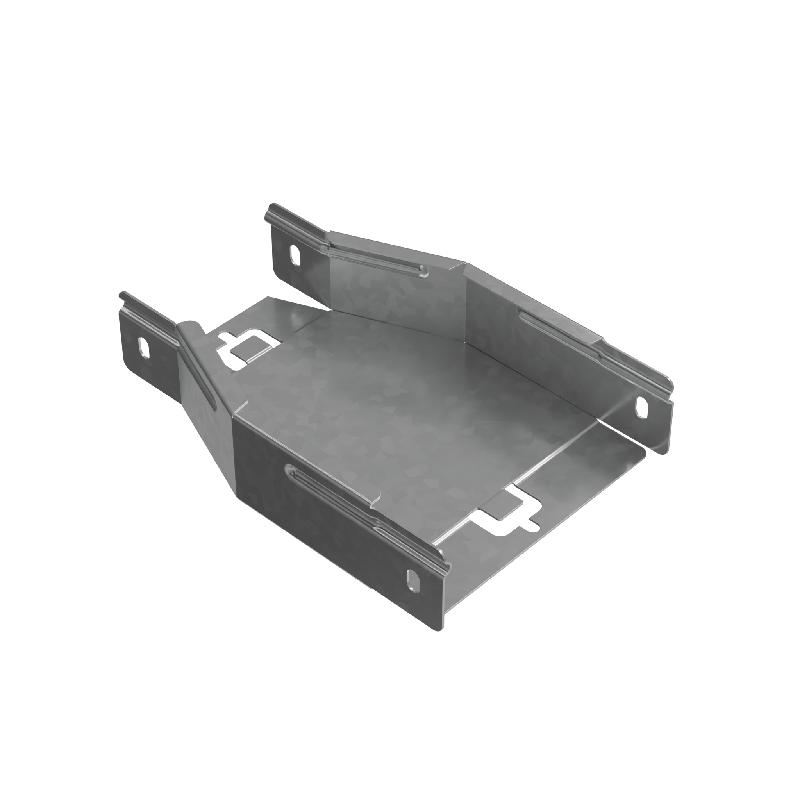 Переходник для лотка центральный 50х100-150 сталь 1.0мм "ПЛЮС" PDplus50-100-150-C HD КМ PL1691