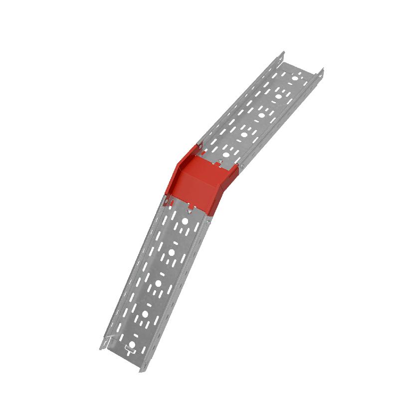 Угол для лотка верт. внеш. 45град. 150х50 сталь 0.8мм "ПЛЮС" VLplus45-50-150 КМ PL0537