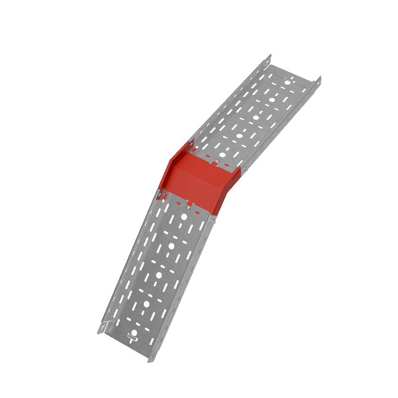 Угол для лотка верт. внеш. 45град. 200х50 сталь 0.8мм "ПЛЮС" VLplus45-50-200 КМ PL0538