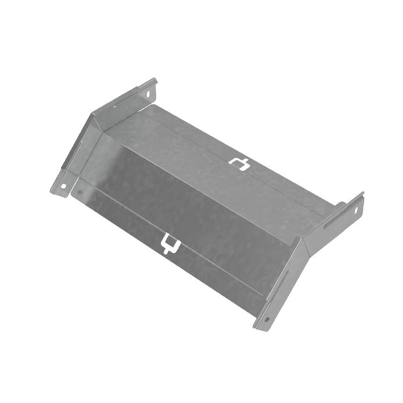 Угол для лотка верт. внеш. 45град. 400х50 сталь 1.0мм "ПЛЮС" VLplus45-50-400 КМ PL0540