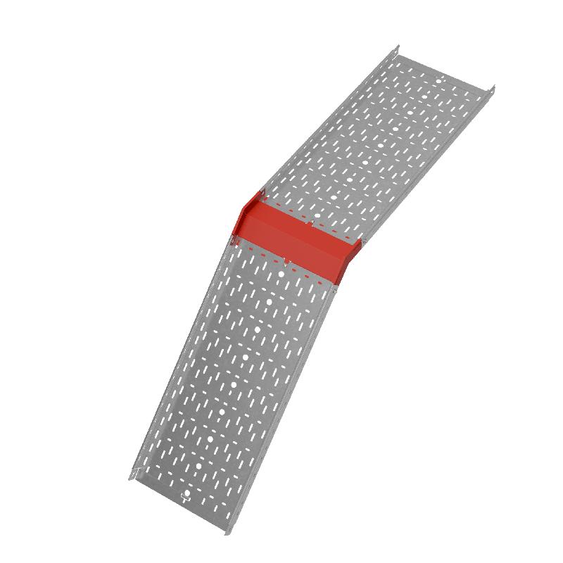 Угол для лотка верт. внеш. 45град. 400х50 сталь 1.0мм "ПЛЮС" VLplus45-50-400 КМ PL0540