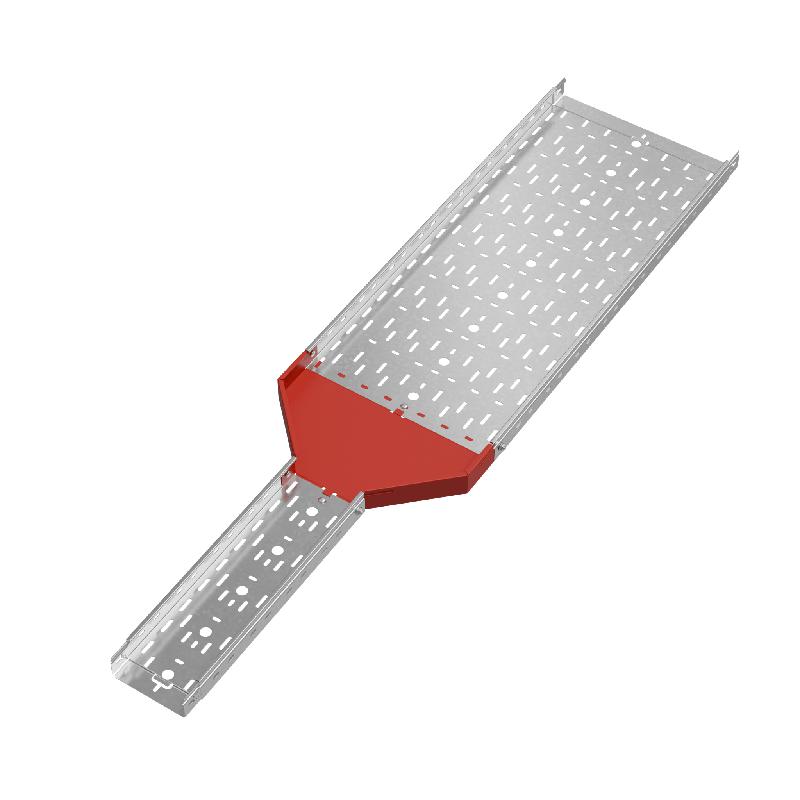 Переходник для лотка центральный 50х150-400 сталь 1.0мм "ПЛЮС" PDplus50-150-400-C КМ PL0772