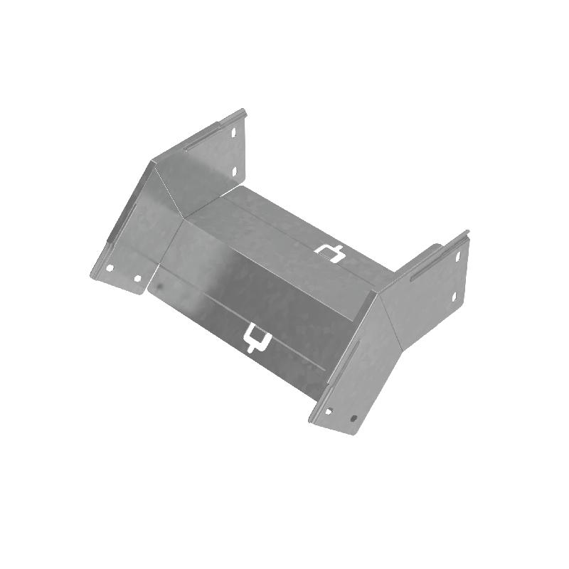 Угол для лотка верт. внеш. 45град. 300х100 сталь 1.0мм "ПЛЮС" VLplus45-100-300 КМ PL0553