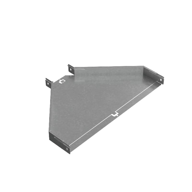 Переходник для лотка центральный 50х150-600 сталь 1.0мм "ПЛЮС" PDplus50-150-600-C КМ PL0774