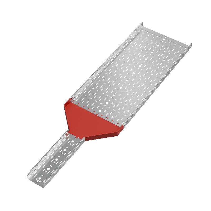 Переходник для лотка центральный 50х150-500 сталь 1.0мм "ПЛЮС" PDplus50-150-500-C HD КМ PL1700