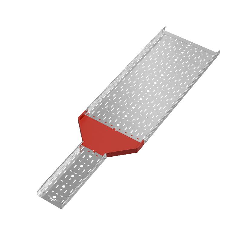 Переходник для лотка центральный 50х200-500 сталь 1.0мм "ПЛЮС" PDplus50-200-500-C HD КМ PL1704