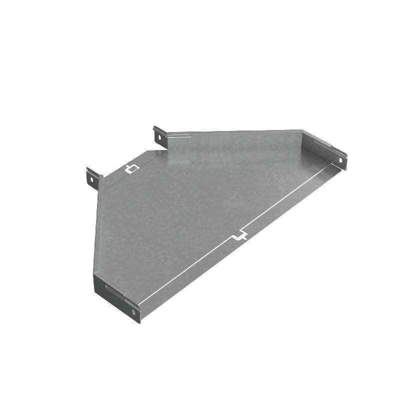 Переходник для лотка центральный 50х200-600 сталь 1.0мм "ПЛЮС" PDplus50-200-600-C HD КМ PL1705