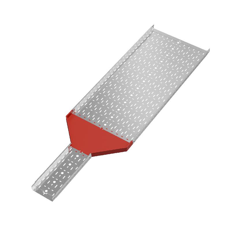 Переходник для лотка центральный 50х200-600 сталь 1.0мм "ПЛЮС" PDplus50-200-600-C HD КМ PL1705