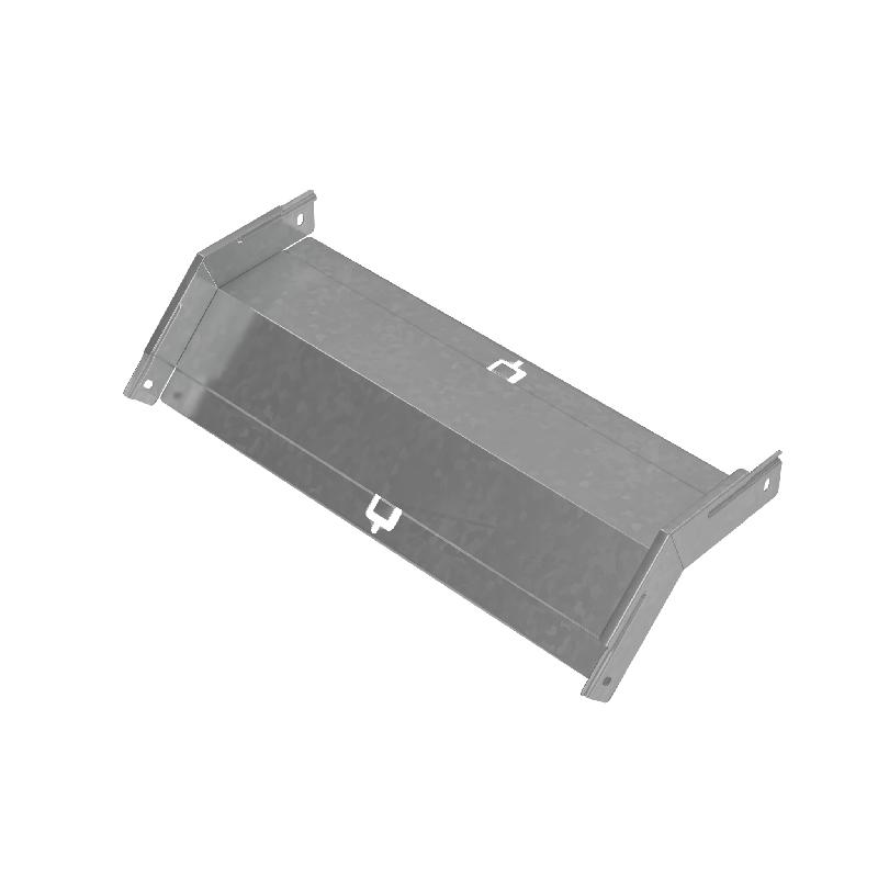 Угол для лотка верт. внеш. 45град. 500х50 сталь 1.0мм "ПЛЮС" VLplus45-50-500 КМ PL0541