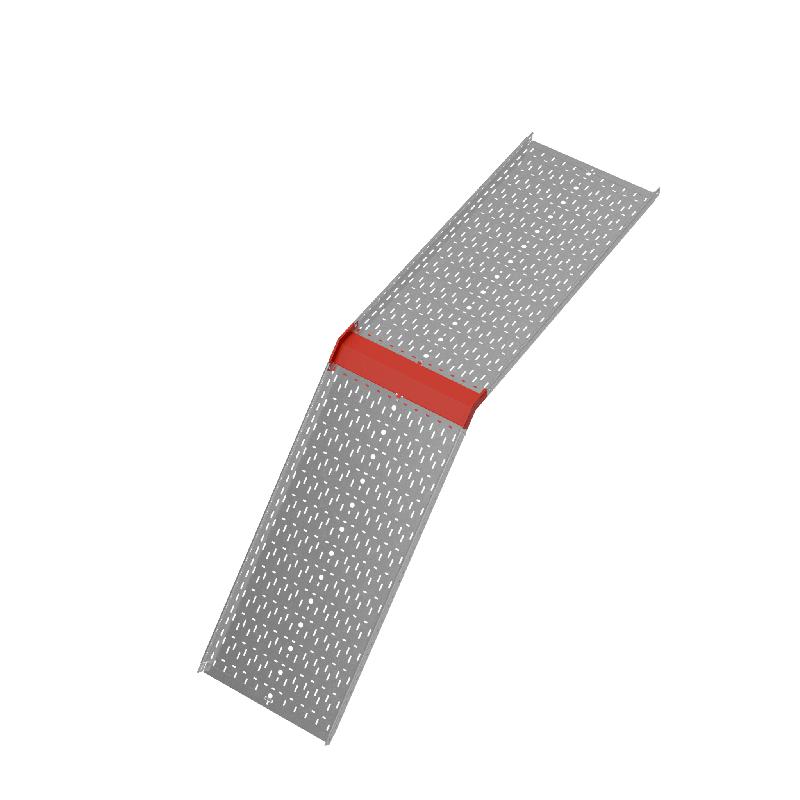 Угол для лотка верт. внеш. 45град. 600х50 сталь 1.0мм "ПЛЮС" VLplus45-50-600 HD КМ PL1469