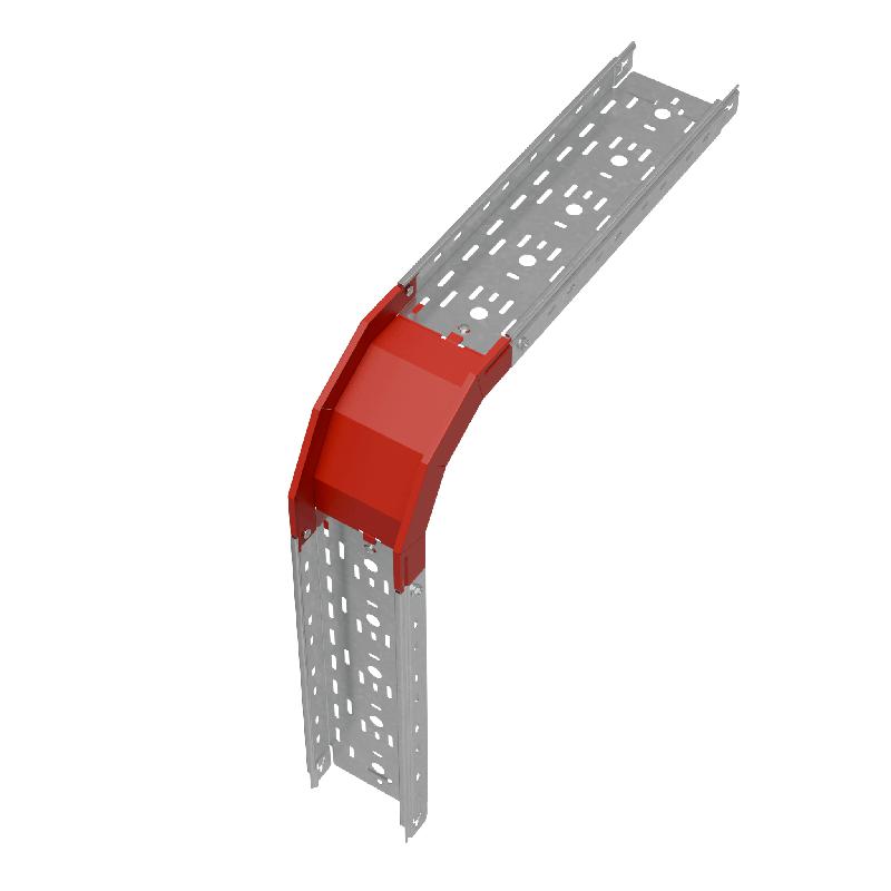 Угол для лотка верт. внеш. 90град. 150х50 сталь 0.8мм "ПЛЮС" VLplus90-50-150 КМ PL0515