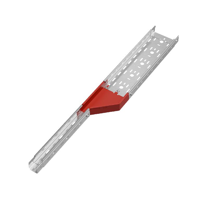 Переходник для лотка правый 50х50-150 сталь 1.0мм "ПЛЮС" PDplus50-50-150-R HD КМ PL1551