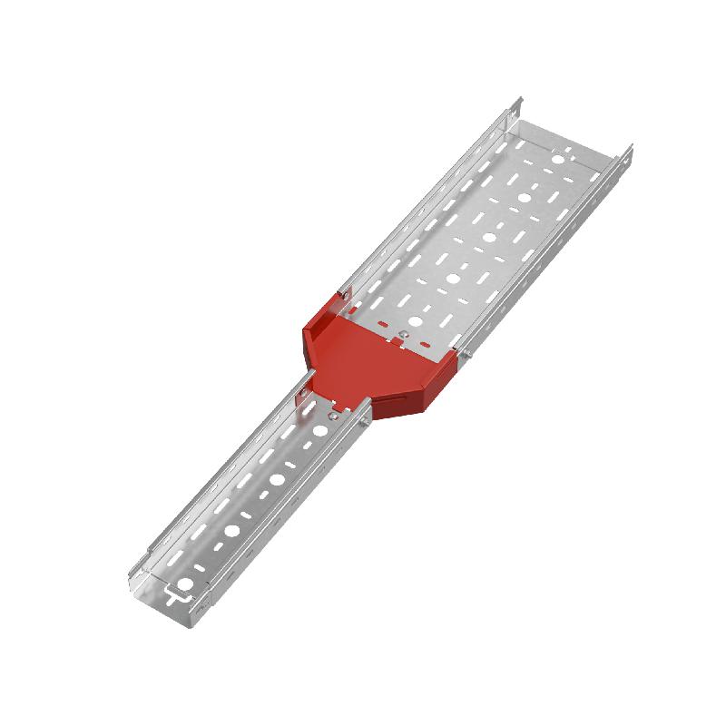 Переходник для лотка центральный 50х100-200 сталь 1.0мм "ПЛЮС" PDplus50-100-200-C КМ PL0765