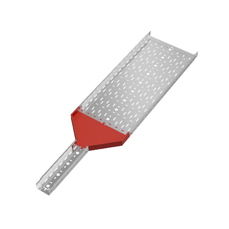 Переходник для лотка центральный 50х100-400 сталь 1.0мм "ПЛЮС" PDplus50-100-400-C HD КМ PL1694