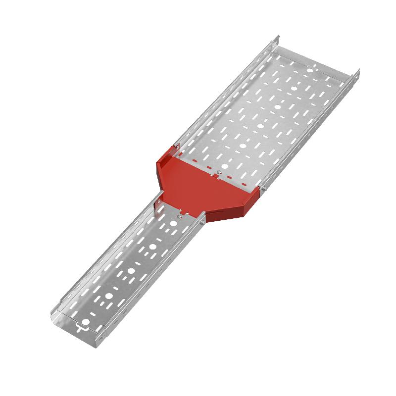 Переходник для лотка центральный 50х150-300 сталь 1.0мм "ПЛЮС" PDplus50-150-300-C HD КМ PL1698