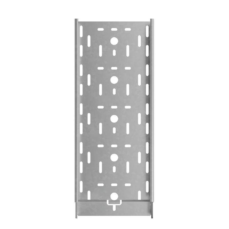 Лоток листовой перфорированный 200х50 L3000 сталь 1.5мм "БЫСТРЫЙ МОНТАЖ ПЛЮС" LPplus50-200-1.5-3000 оцинк. КМ PL0218