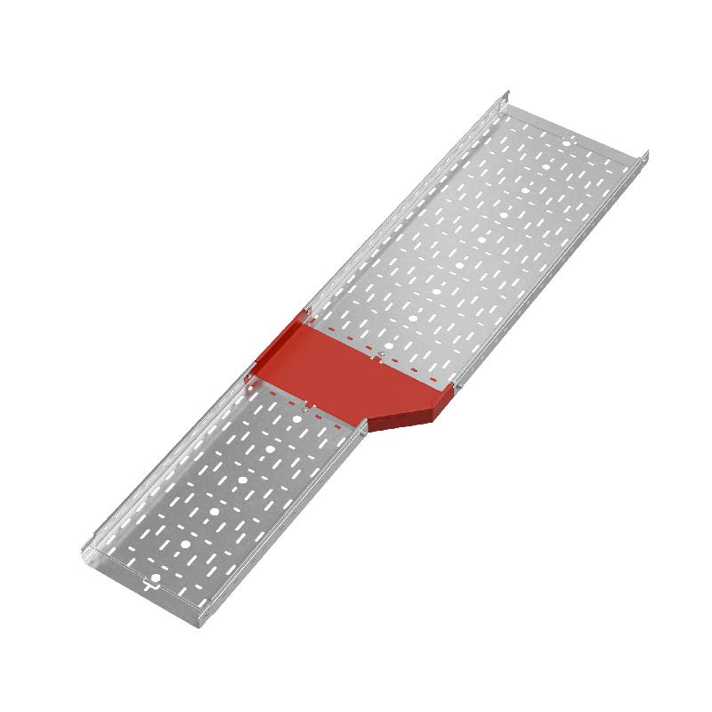 Переходник для лотка правый 50х300-400 сталь 1.0мм "ПЛЮС" PDplus50-300-400-R HD КМ PL1570