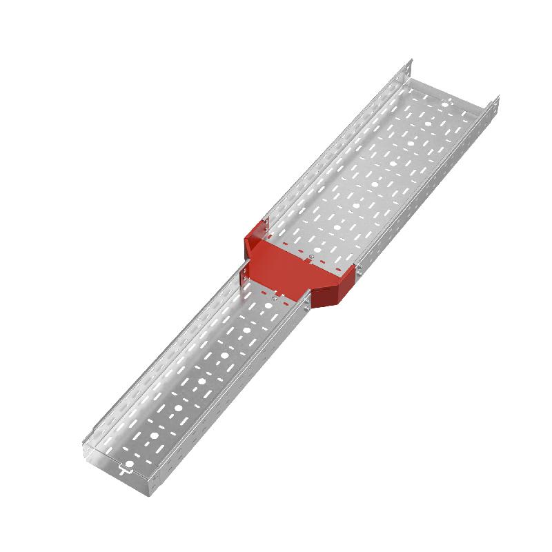 Переходник для лотка центральный 80х200-300 сталь 1.0мм "ПЛЮС" PDplus80-200-300-C КМ PL0796