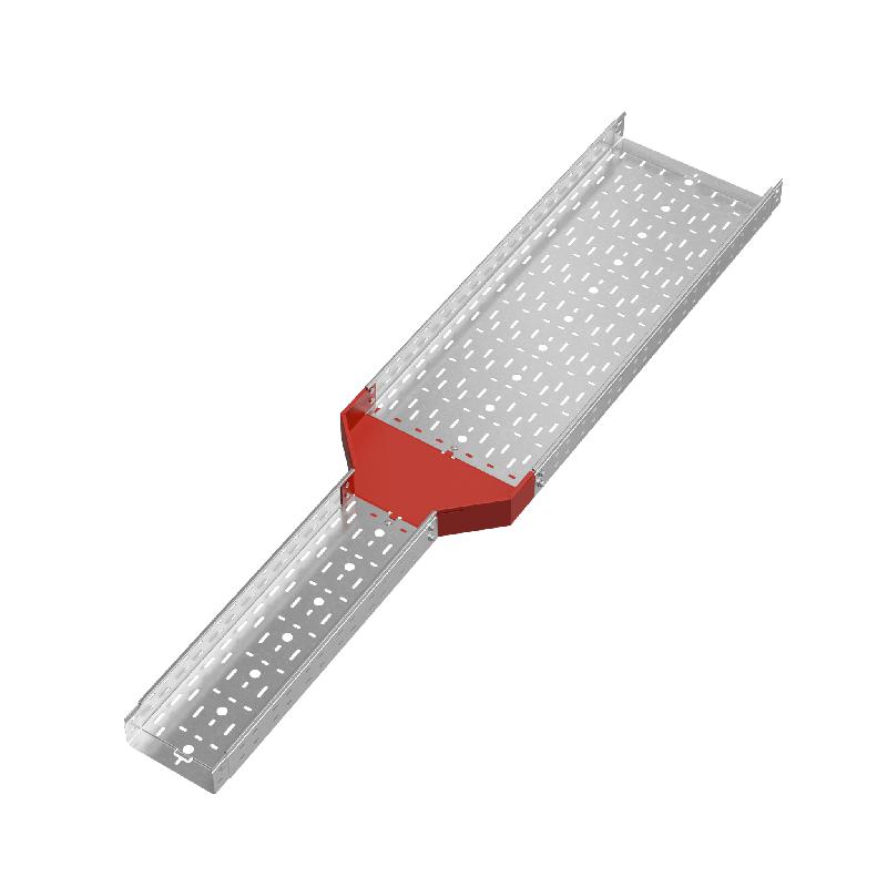 Переходник для лотка центральный 80х200-400 сталь 1.0мм "ПЛЮС" PDplus80-200-400-C КМ PL0797