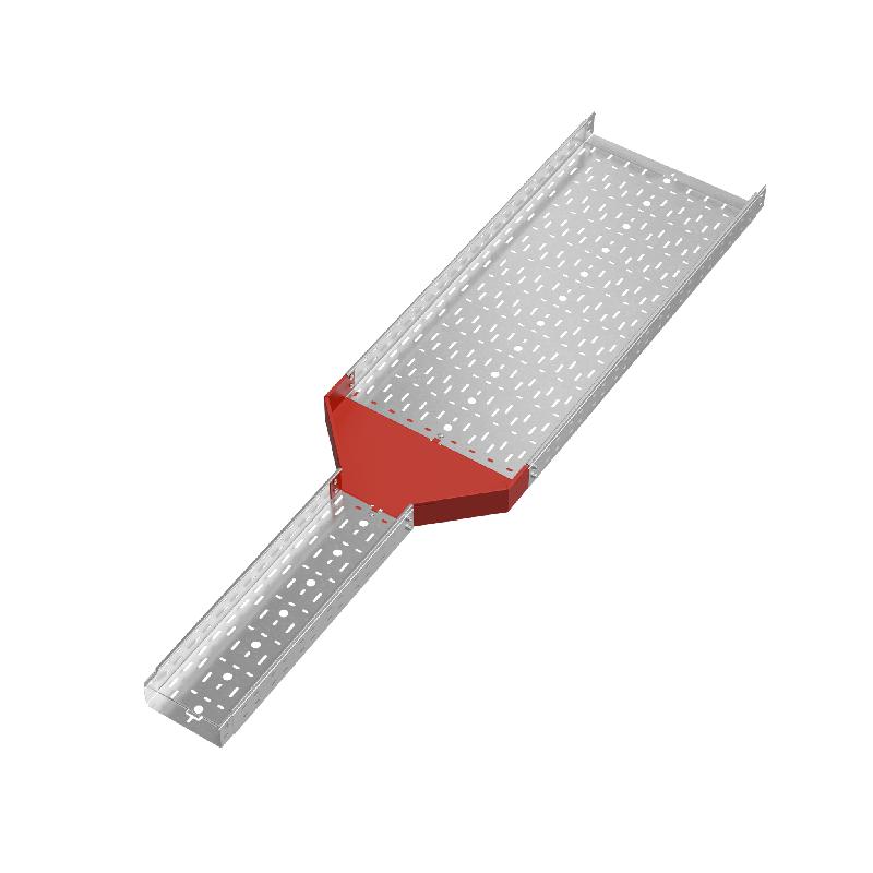 Переходник для лотка центральный 80х200-500 сталь 1.0мм "ПЛЮС" PDplus80-200-500-C HD КМ PL1725