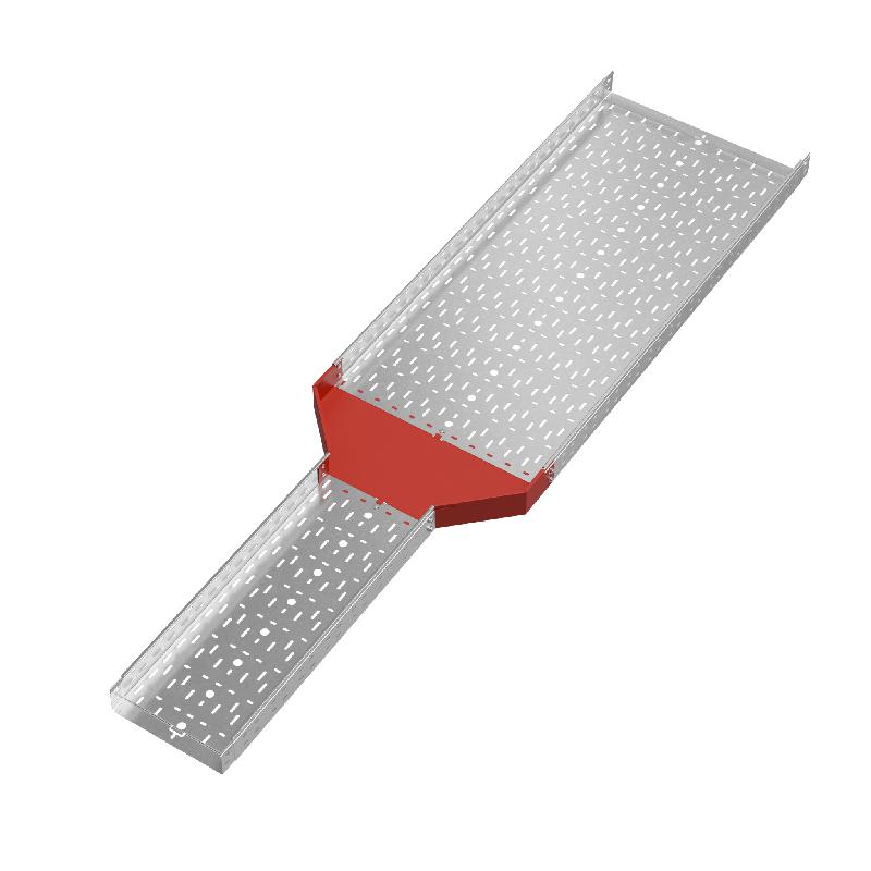 Переходник для лотка центральный 80х300-600 сталь 1.0мм "ПЛЮС" PDplus80-300-600-C HD КМ PL1729