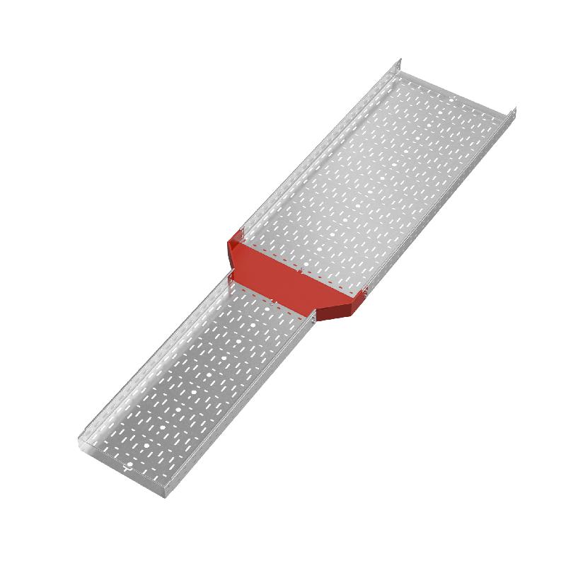 Переходник для лотка центральный 80х400-600 сталь 1.0мм "ПЛЮС" PDplus80-400-600-C КМ PL0804