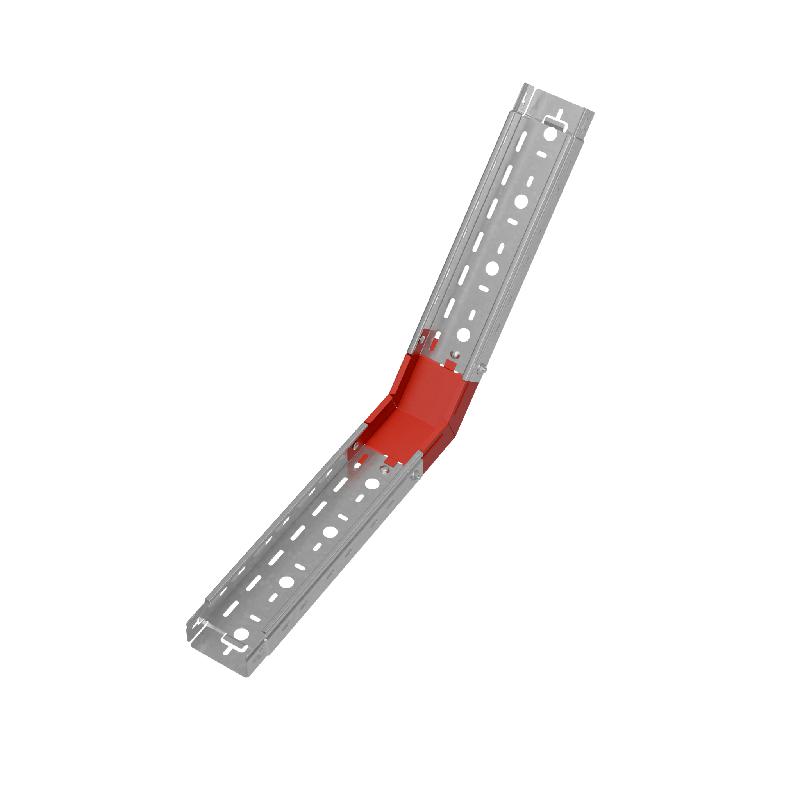 Угол для лотка верт. внутр. 45град. 100х50 сталь 1.0мм "ПЛЮС" NLplus45-50-100 HD КМ PL1419