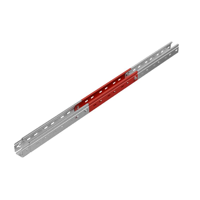 Лоток листовой перфорированный 50х50 L3000 сталь 0.8мм "БЫСТРЫЙ МОНТАЖ ПЛЮС" LPplus50-50-0.8-3000 HD гор. оцинк. КМ PL1180