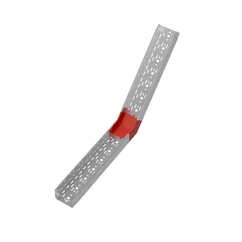 Угол для лотка верт. внутр. 45град. 150х100 сталь 1.0мм "ПЛЮС" NLplus45-100-150 HD КМ PL1434