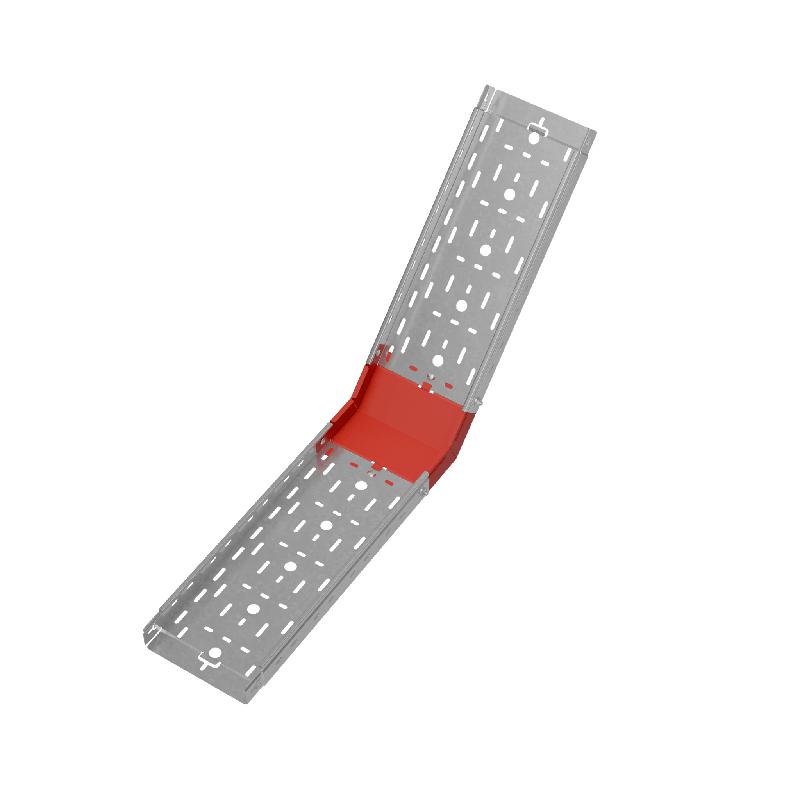 Угол для лотка верт. внутр. 45град. 200х50 сталь 0.8мм "ПЛЮС" NLplus45-50-200 КМ PL0494