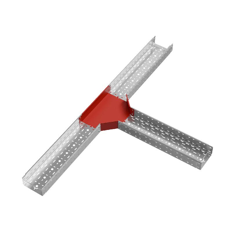 Отвод для лотка Т-образ. 200х100 сталь 1.0мм "ПЛЮС" TDplus100-200 HD КМ PL1501