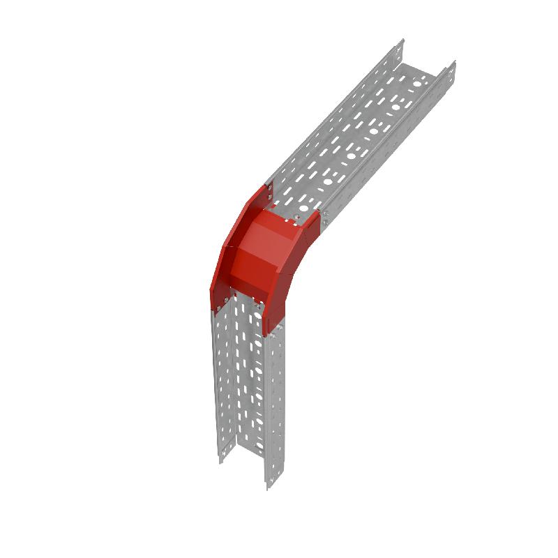 Угол для лотка верт. внеш. 90град. 150х80 сталь 1.0мм "ПЛЮС" VLplus90-80-150 КМ PL0522