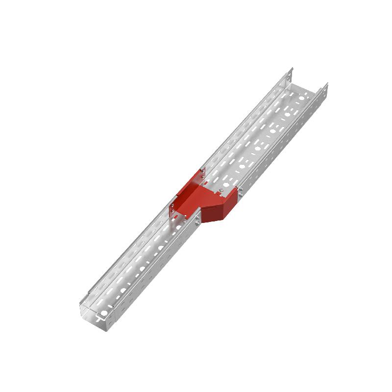 Переходник для лотка правый 80х100-150 сталь 1.0мм "ПЛЮС" PDplus80-100-150-R КМ PL0649