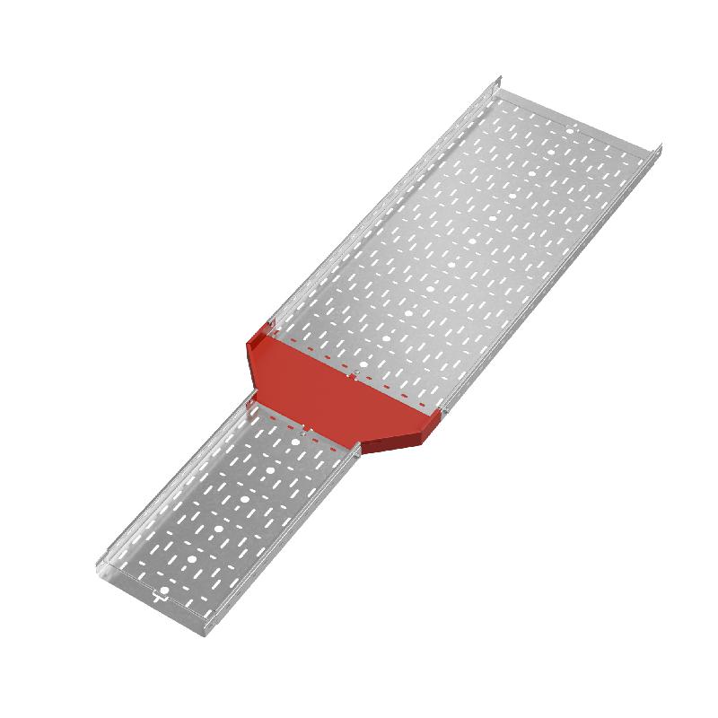 Переходник для лотка центральный 50х300-500 сталь 1.0мм "ПЛЮС" PDplus50-300-500-C КМ PL0780