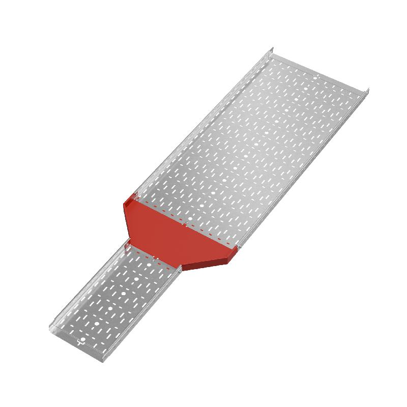 Переходник для лотка центральный 50х300-600 сталь 1.0мм "ПЛЮС" PDplus50-300-600-C HD КМ PL1708