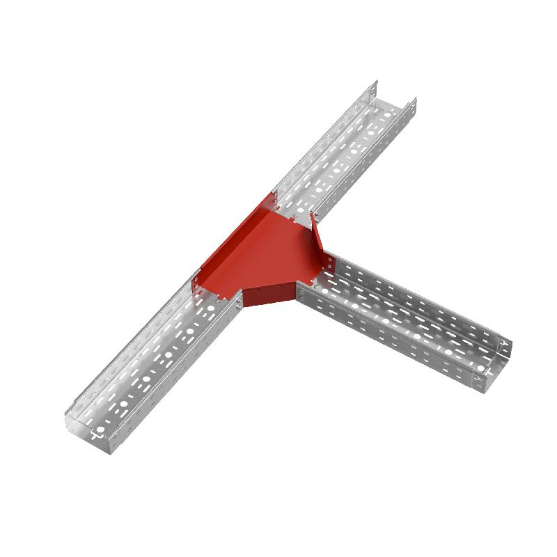 Отвод для лотка Т-образ. 150х80 сталь 1.0мм "ПЛЮС" TDplus80-150 КМ PL0566