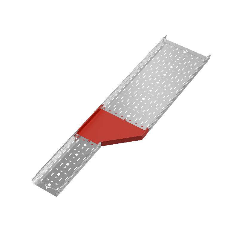 Переходник для лотка правый 50х200-400 сталь 1.0мм "ПЛЮС" PDplus50-200-400-R HD КМ PL1567