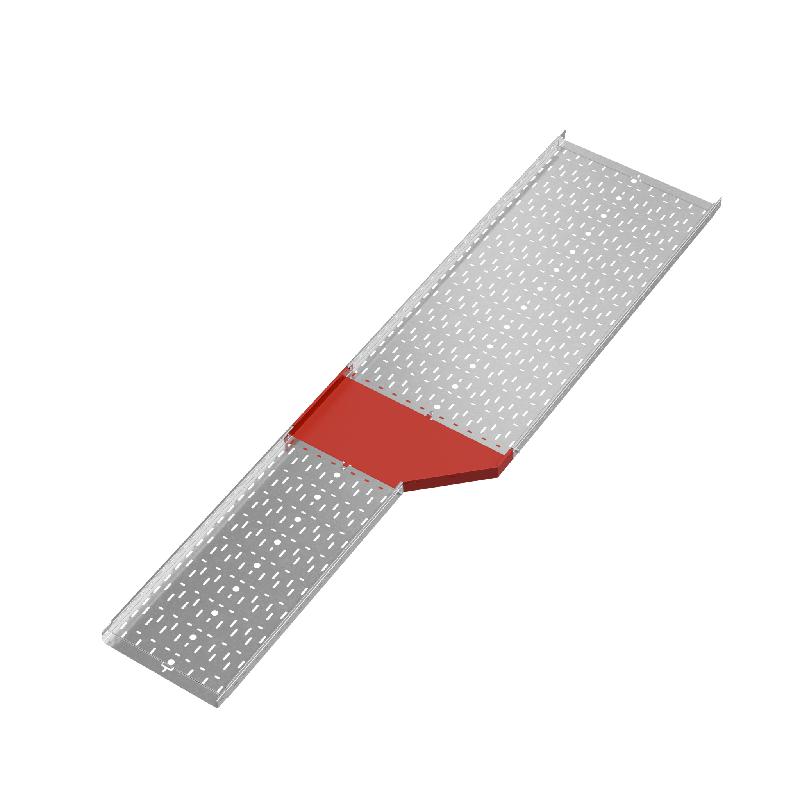 Переходник для лотка правый 50х400-600 сталь 1.0мм "ПЛЮС" PDplus50-400-600-R КМ PL0647