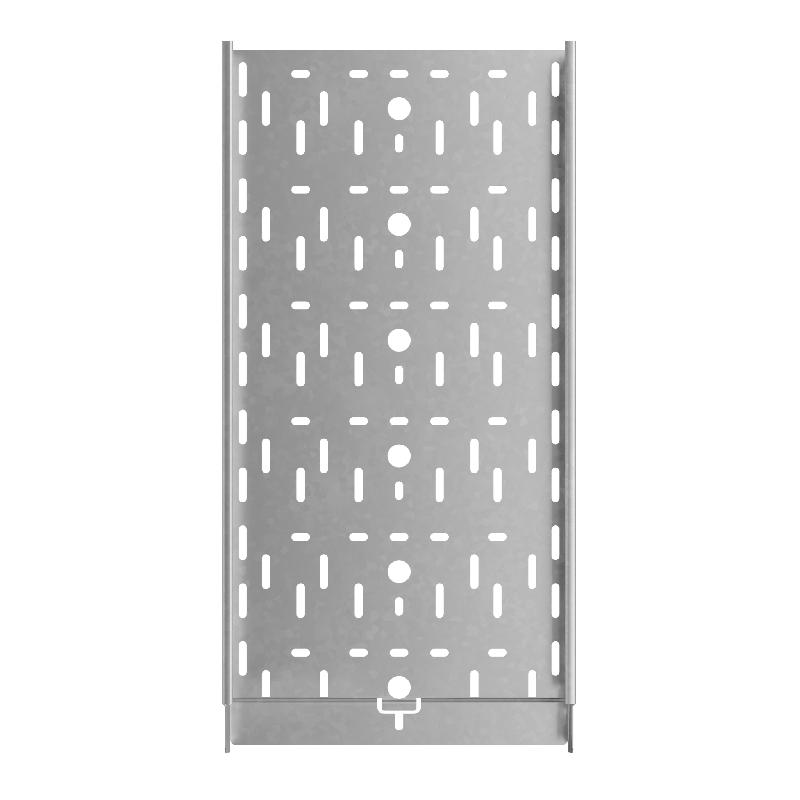 Лоток листовой перфорированный 300х50 L3000 сталь 1.5мм "БЫСТРЫЙ МОНТАЖ ПЛЮС" LPplus50-300-1.5-3000 HD гор. оцинк. КМ PL1196