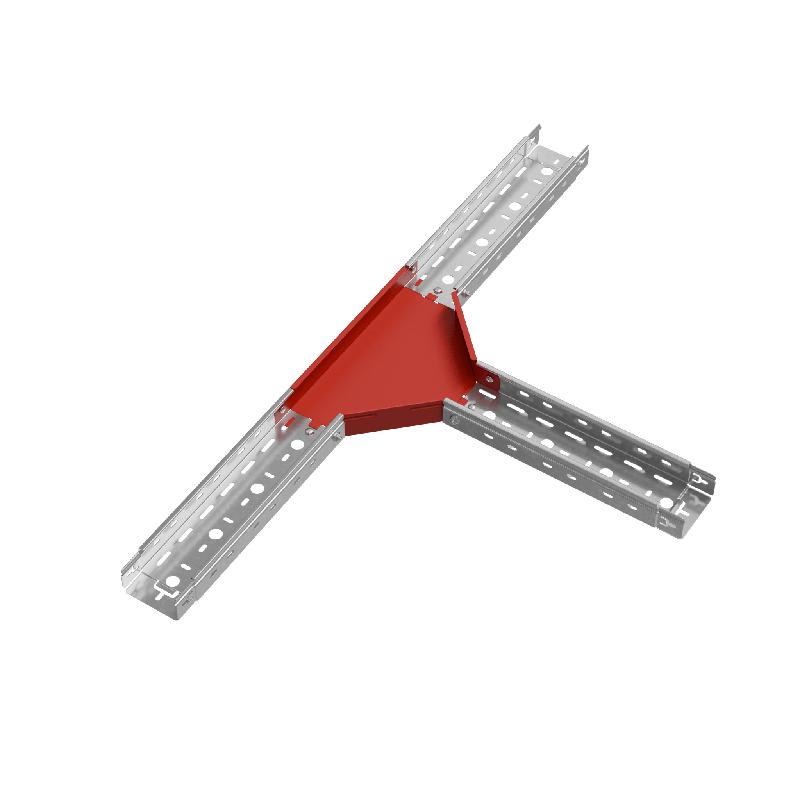 Отвод для лотка Т-образ. 100х50 сталь 1.0мм "ПЛЮС" TDplus50-100 HD КМ PL1485