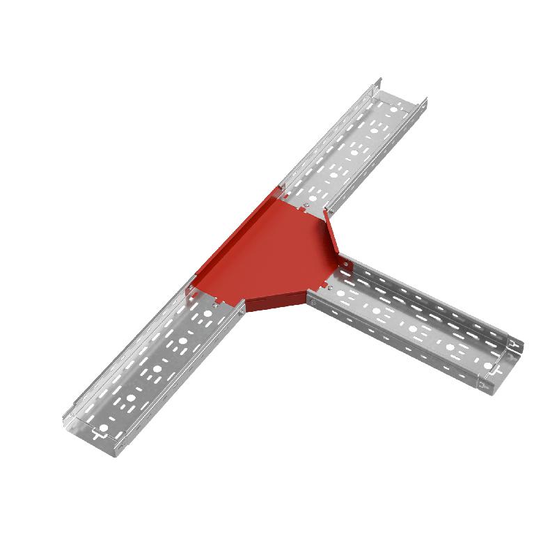 Отвод для лотка Т-образ. 150х50 сталь 1.0мм "ПЛЮС" TDplus50-150 HD КМ PL1486