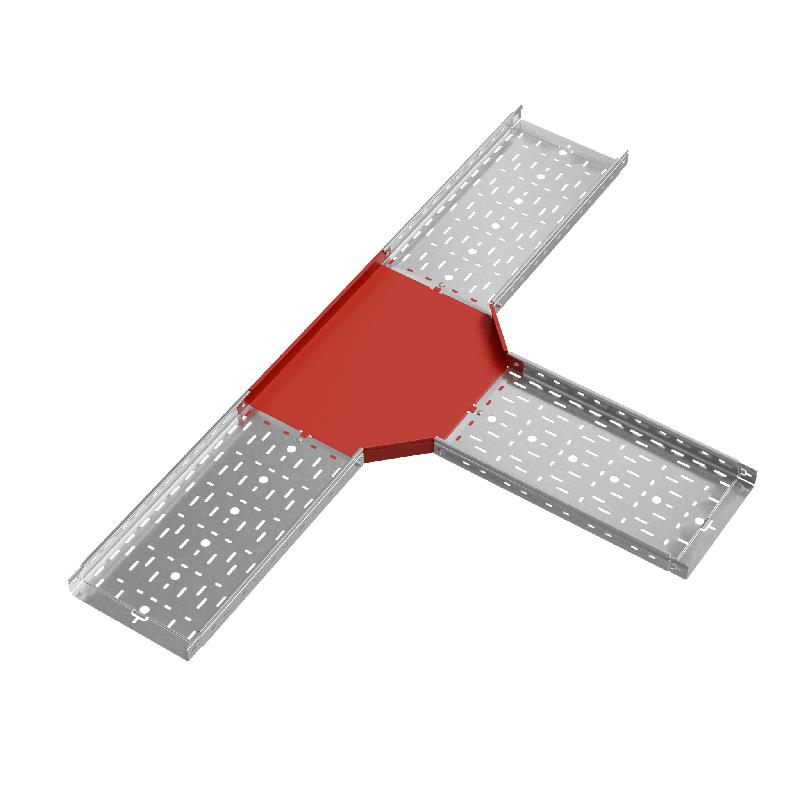 Отвод для лотка Т-образ. 300х50 сталь 1.0мм "ПЛЮС" TDplus50-300 HD КМ PL1488