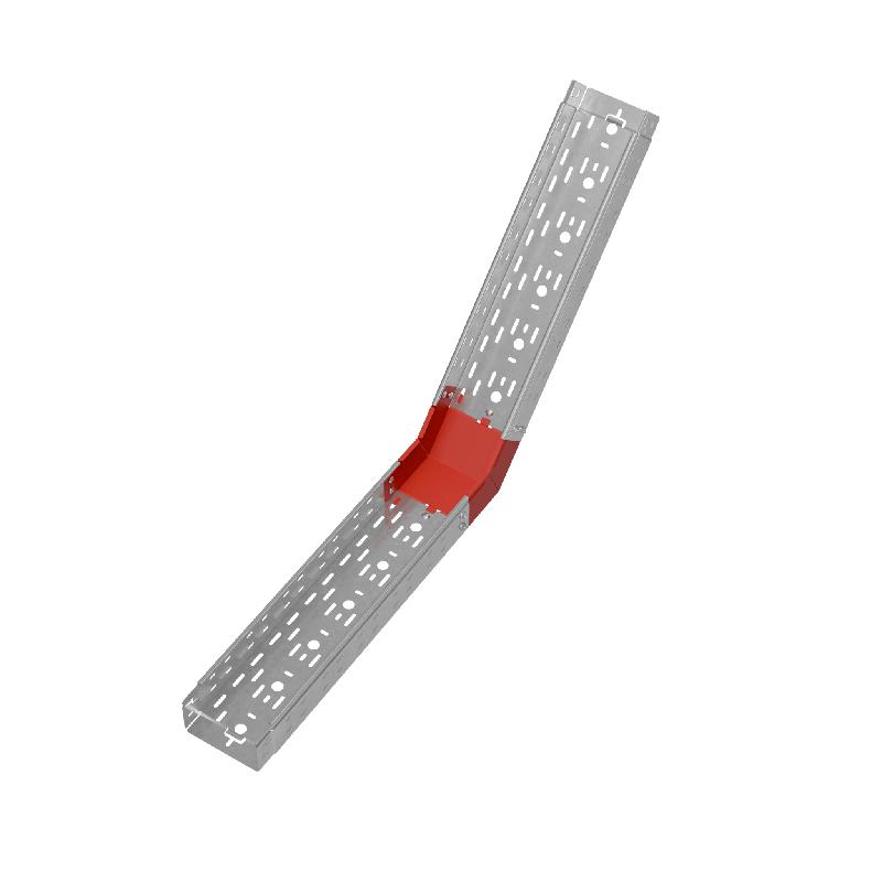 Угол для лотка верт. внутр. 45град. 150х80 сталь 1.0мм "ПЛЮС" NLplus45-80-150 HD КМ PL1427