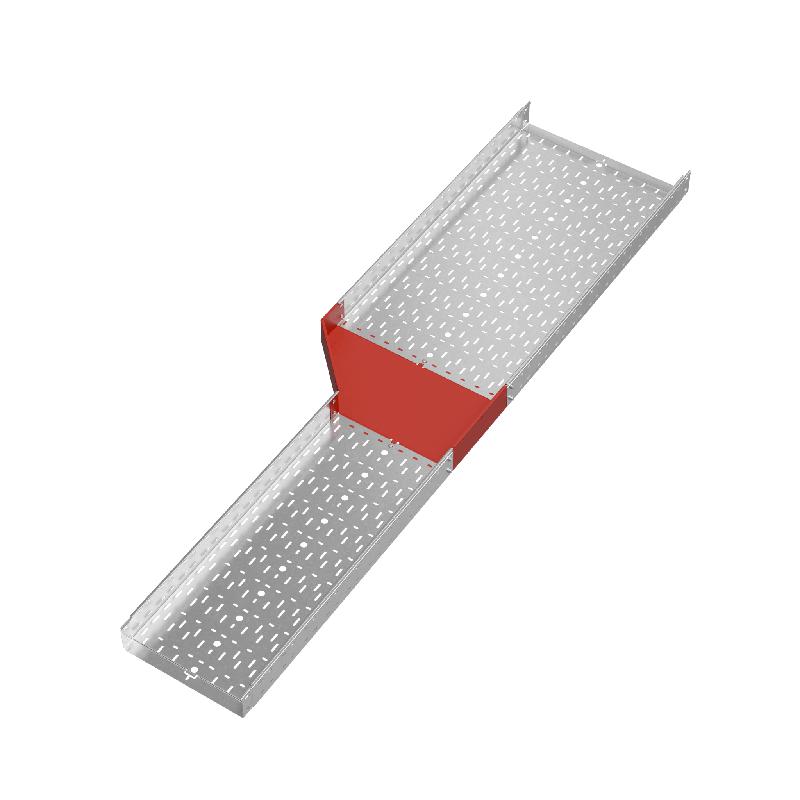 Переходник для лотка левый 100х400х600 сталь 1.0мм "ПЛЮС" PDplus100-400-600-L HD КМ PL1684